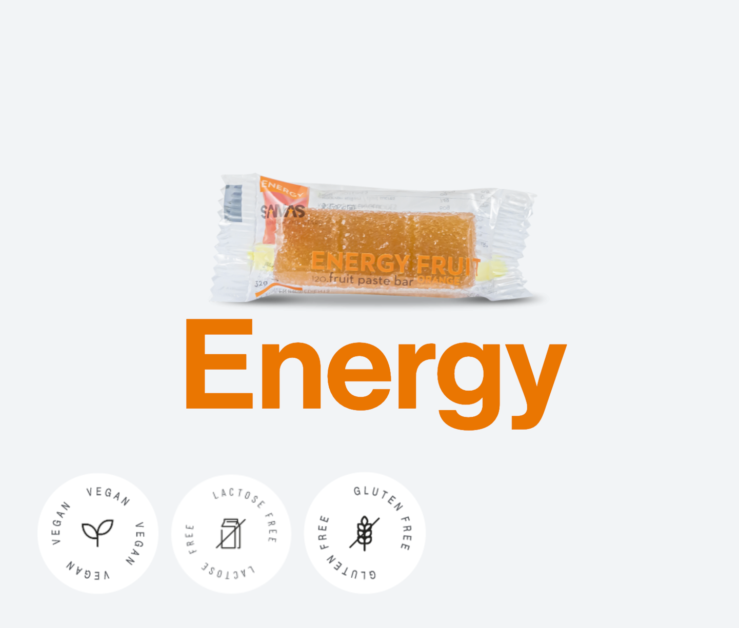 ENERGI BAR - Karbohydrater 26g - Orange